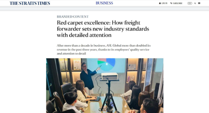 Straits Times Red Carpet Excellence